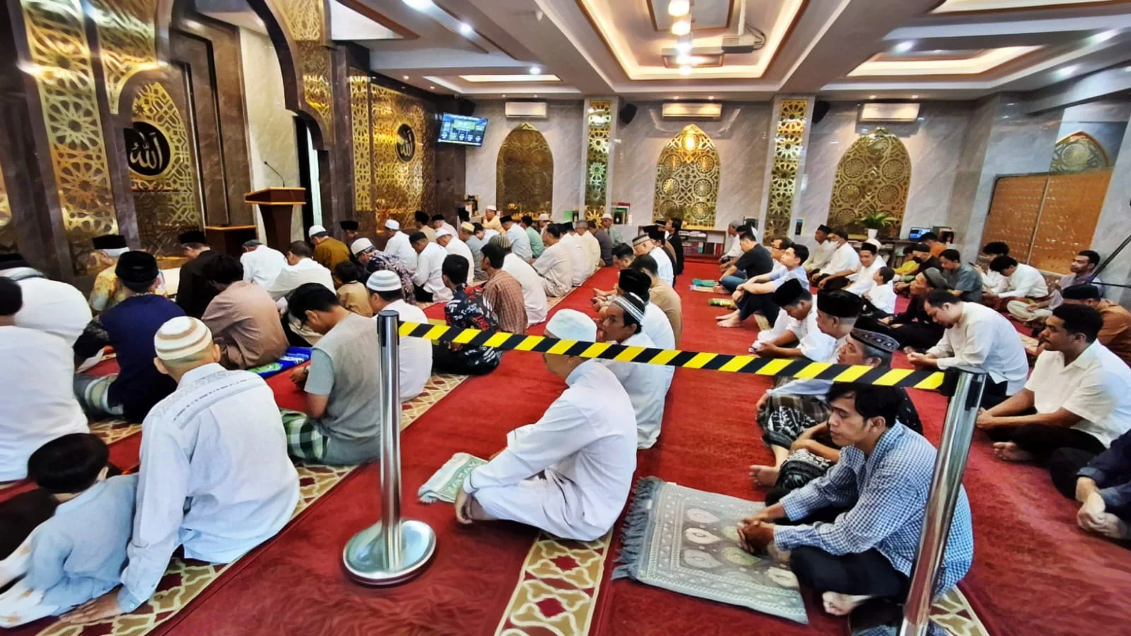 Kegiatan jamaah Masjid Izzatul Ulya Nandan